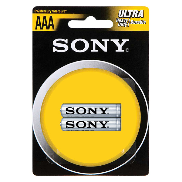 Pin AAA SUM4 R03 Sony Carbon 1.5V vỉ 2 viên