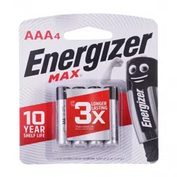 Pin AAA R03 Energizer Alkaline 1.5V vỉ 4 viên