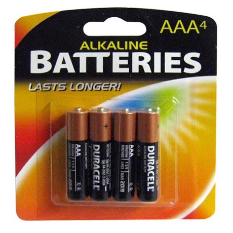 Pin đũa AAA LR03 Duracell MN2400 Alkaline 1.5V vỉ 4 viên